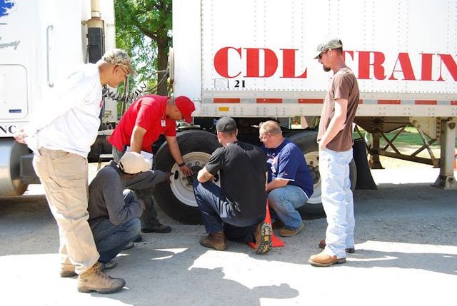 Carolina Trucking Academy truck tire safety inspection